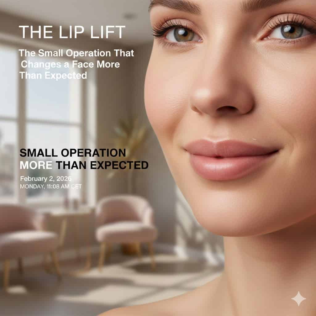 The Lip Lift: The Small Operation That Changes a Face More Than Expected